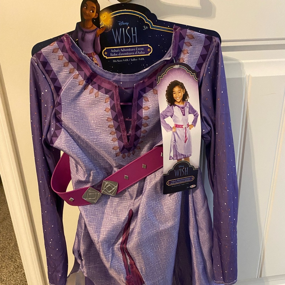 Asha Kids Costume with Belt from Wish